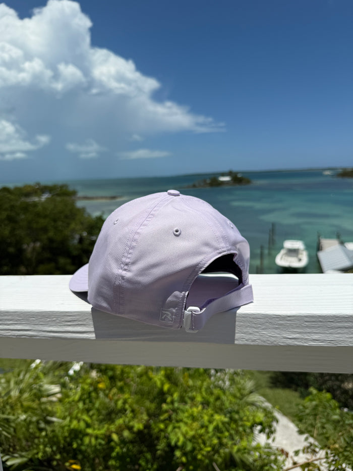 Performance Hat Classic Logo- Lavender