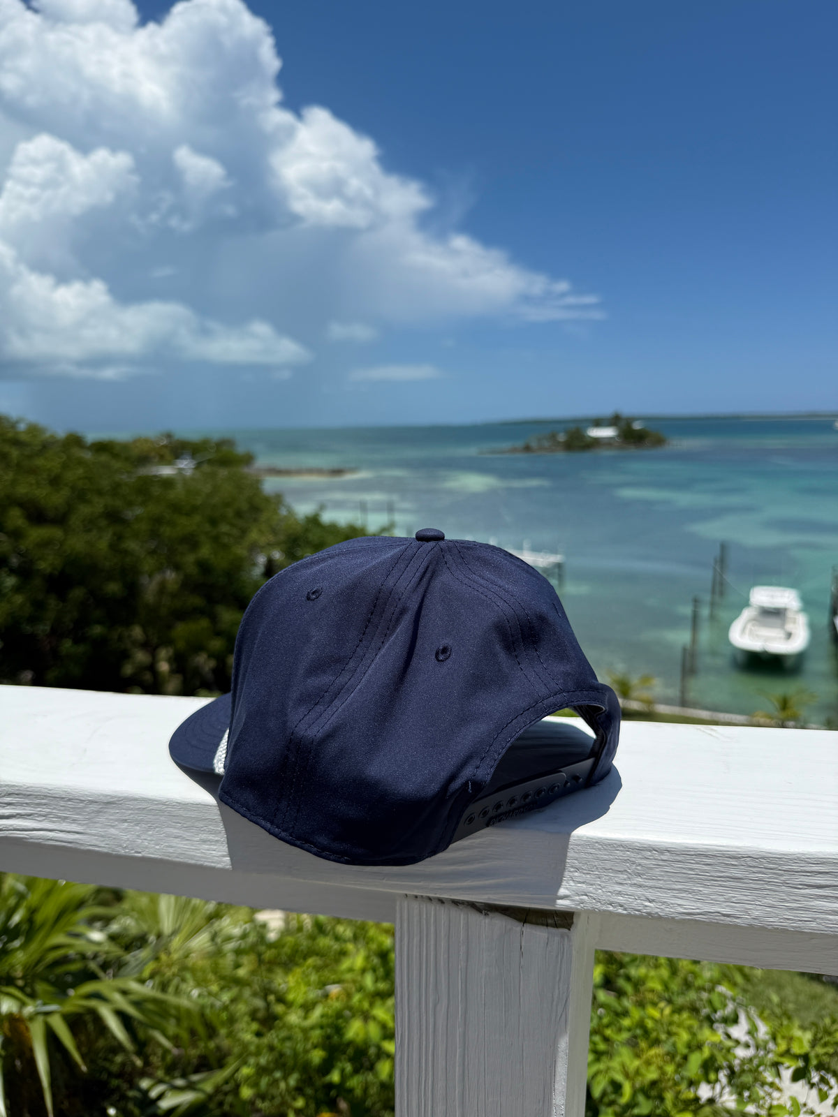 Performance Rope Hat Classic Logo - Navy