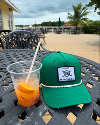 Performance Rope Hat Classic Logo - Green