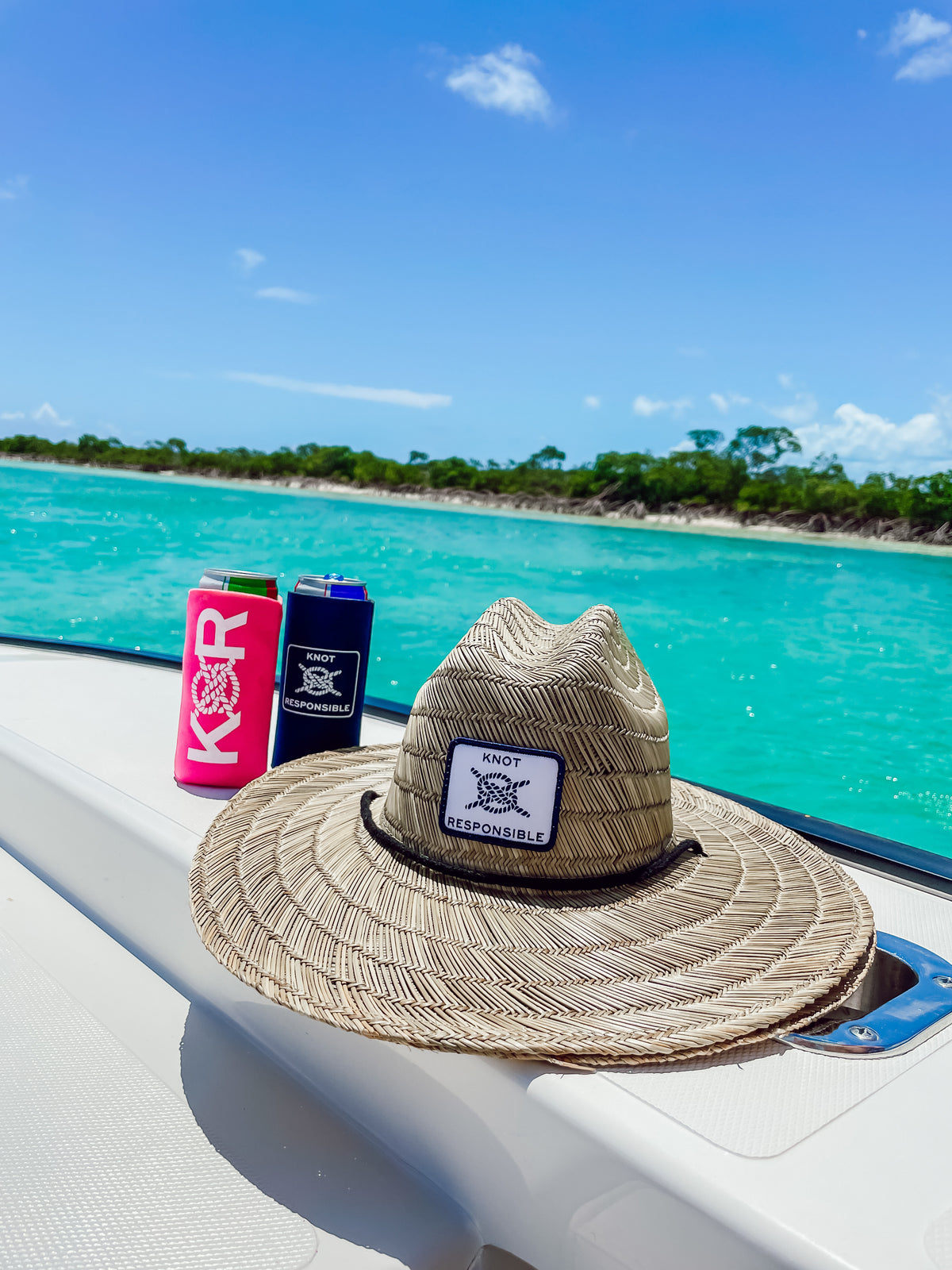 Knot Responsible Straw Hat with Classic Logo