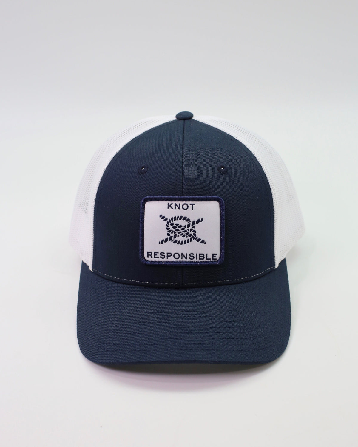 Original Trucker Hat Classic Logo- Navy/White