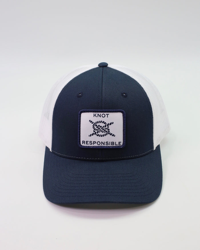 Original Trucker Hat Classic Logo- Navy/White
