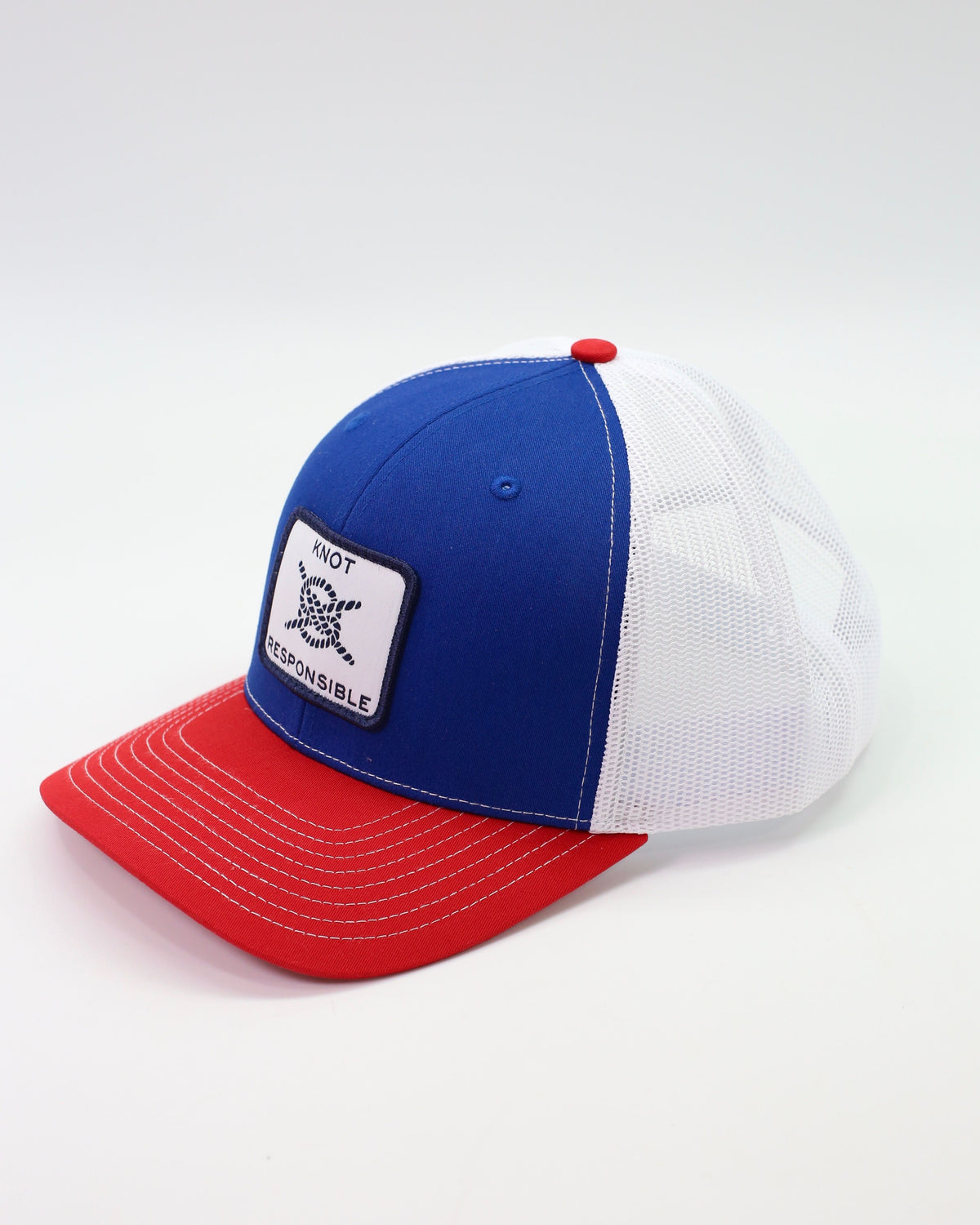 Original Trucker Hat Classic Logo- Red/White/Blue