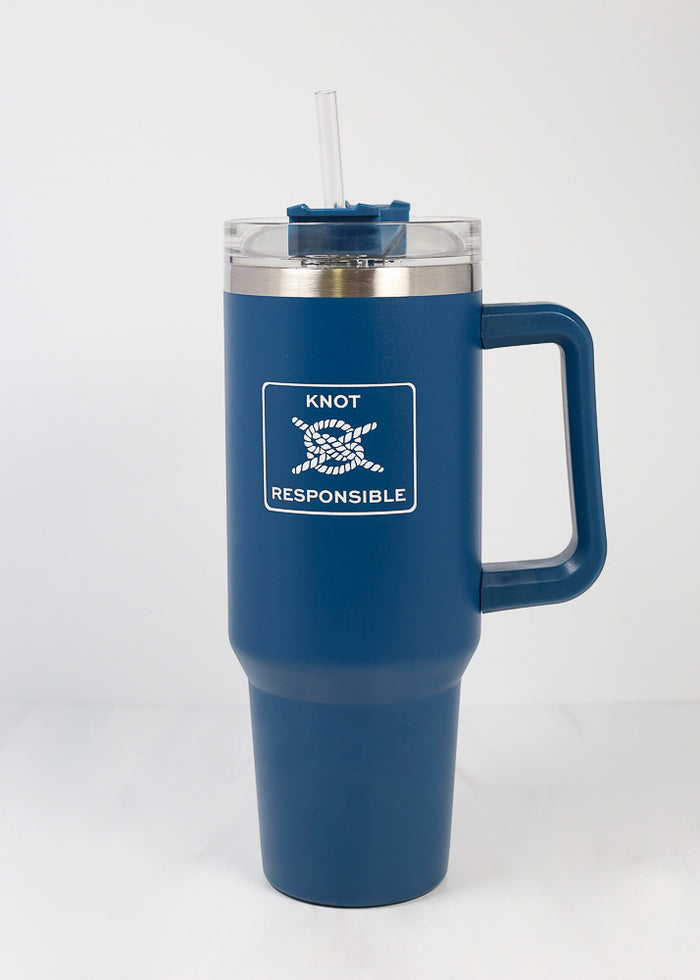 40 oz Quencher Stanley Cup - Navy