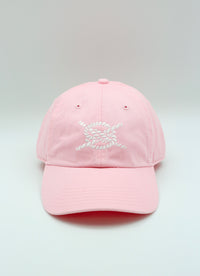 Lil' Daddy Hat- Pink/White