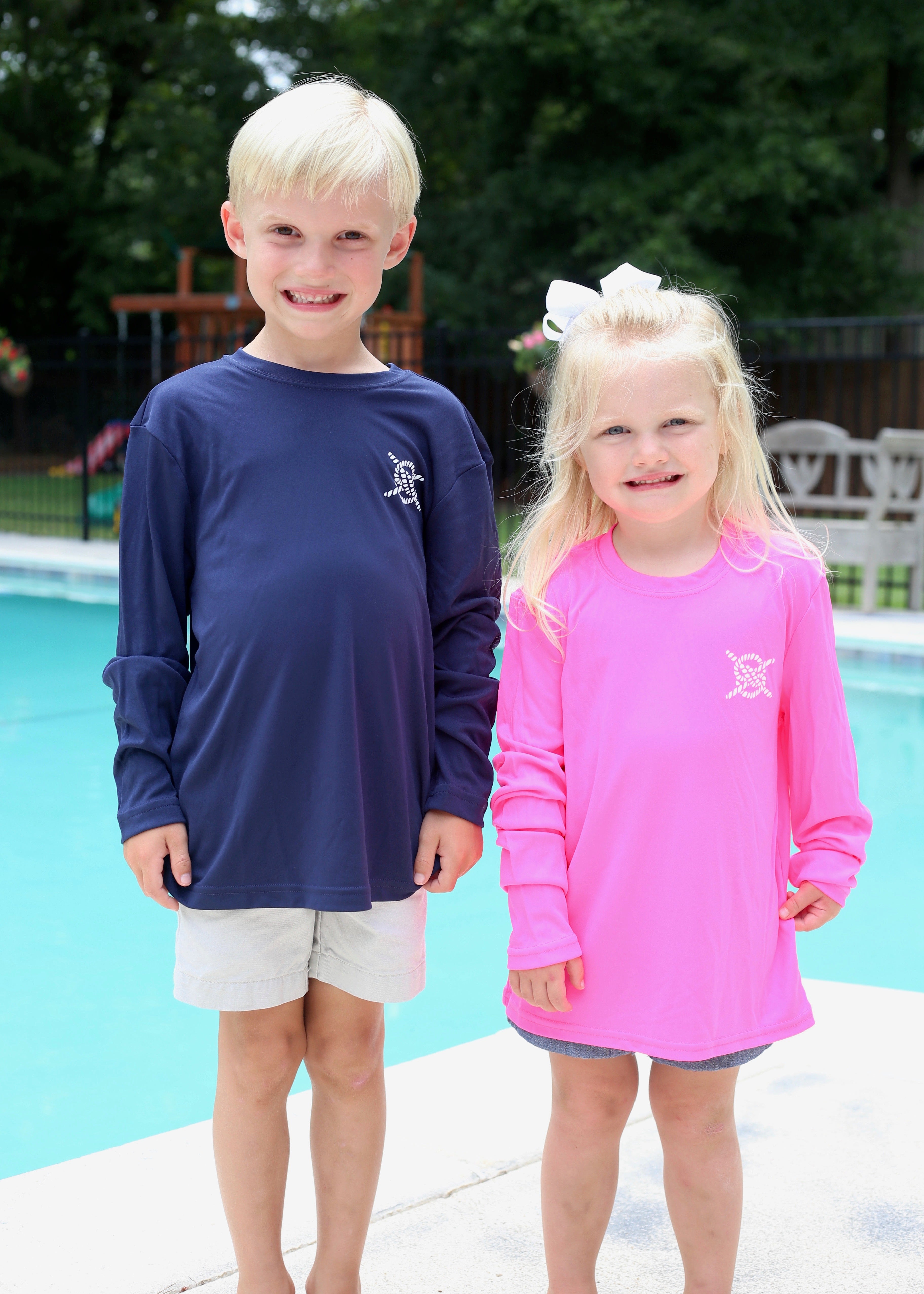 Classic Performance Long Sleeve Kids - Hot Pink – Knot Responsible