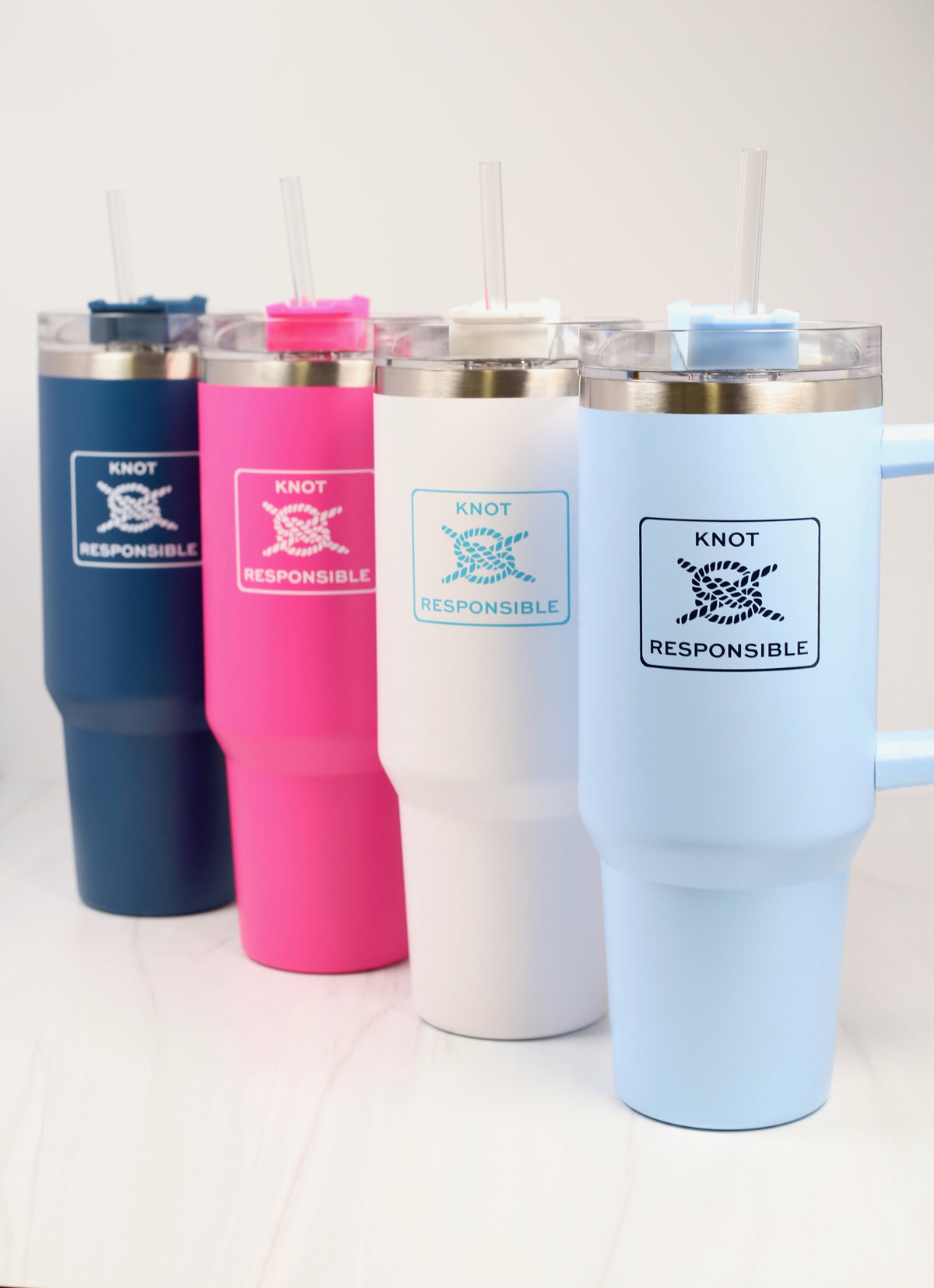WHATS HOT JEWELRY 40 OZ NAVY TUMBLER | Accessories Gifts