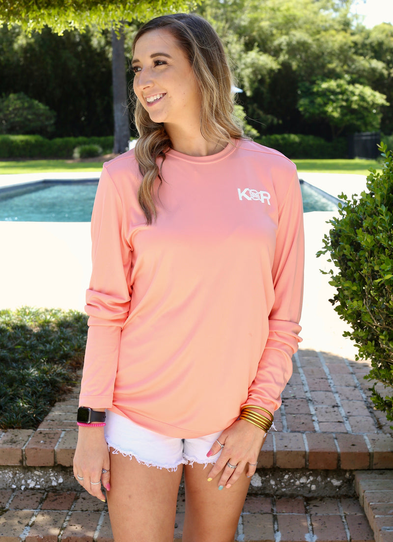 Classic Performance Long Sleeve - Coral