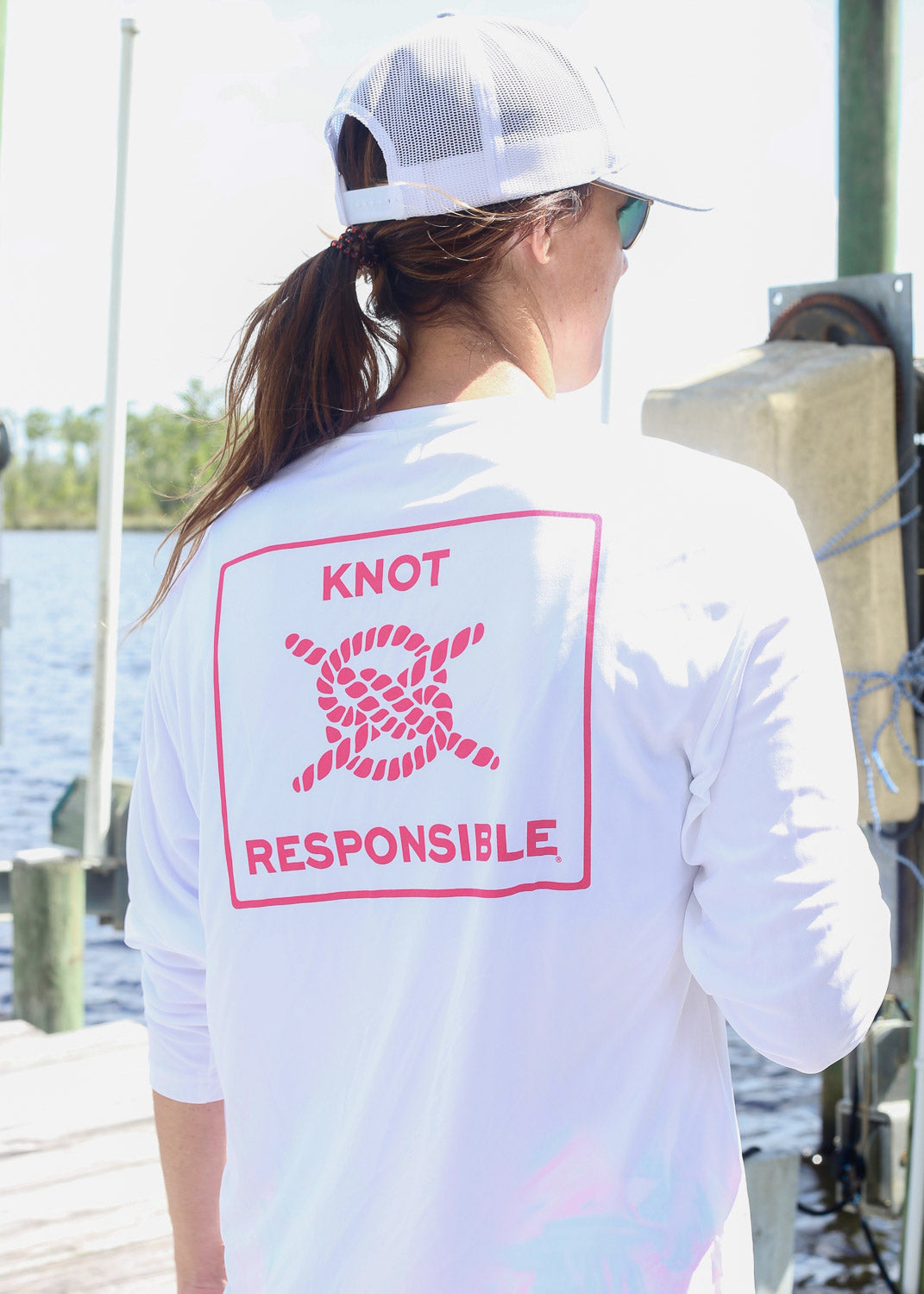 Classic Performance Long Sleeve - Hot Pink – Knot Responsible