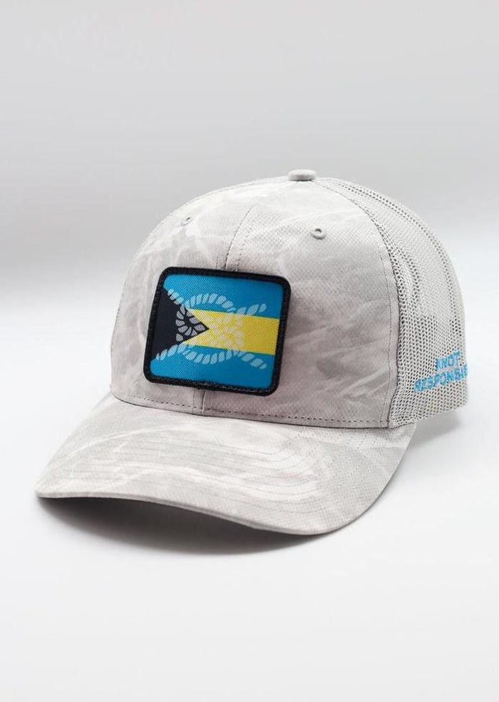 Limited Edition Abaco Strong Original Trucker Hat- Bonefish Camo