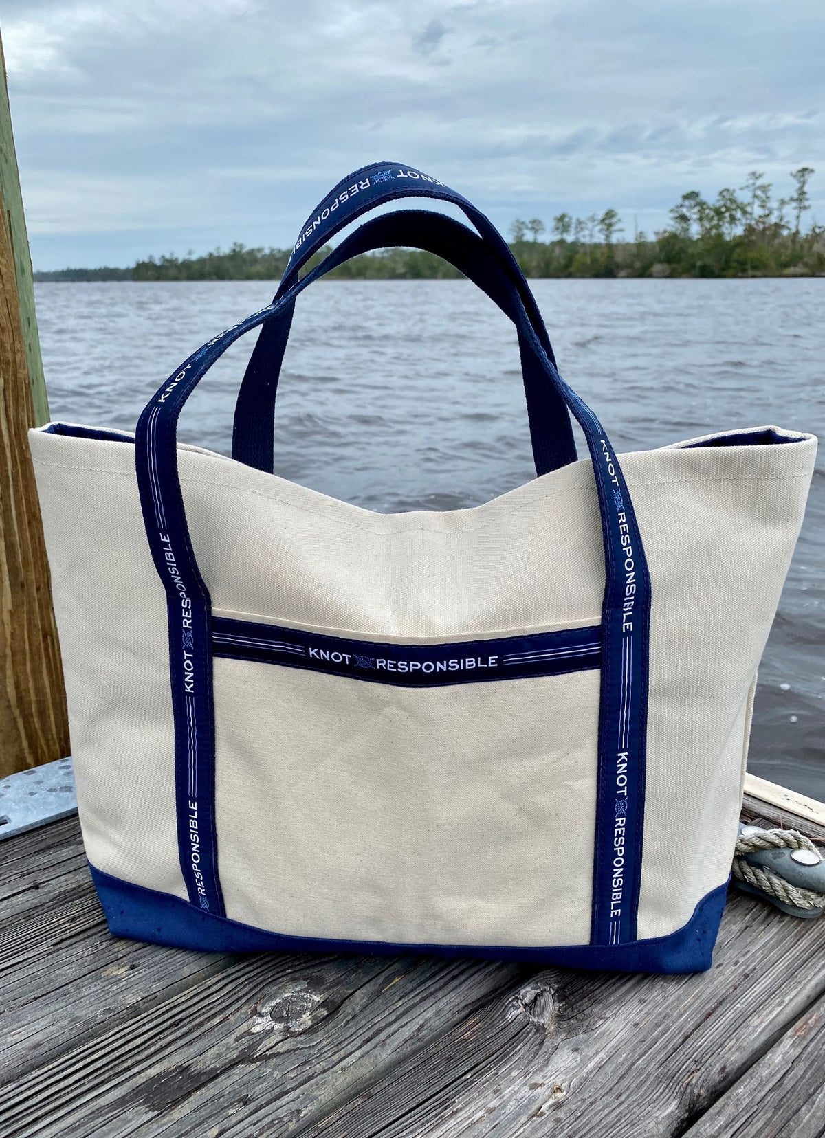 By the Beach Canvas Tote