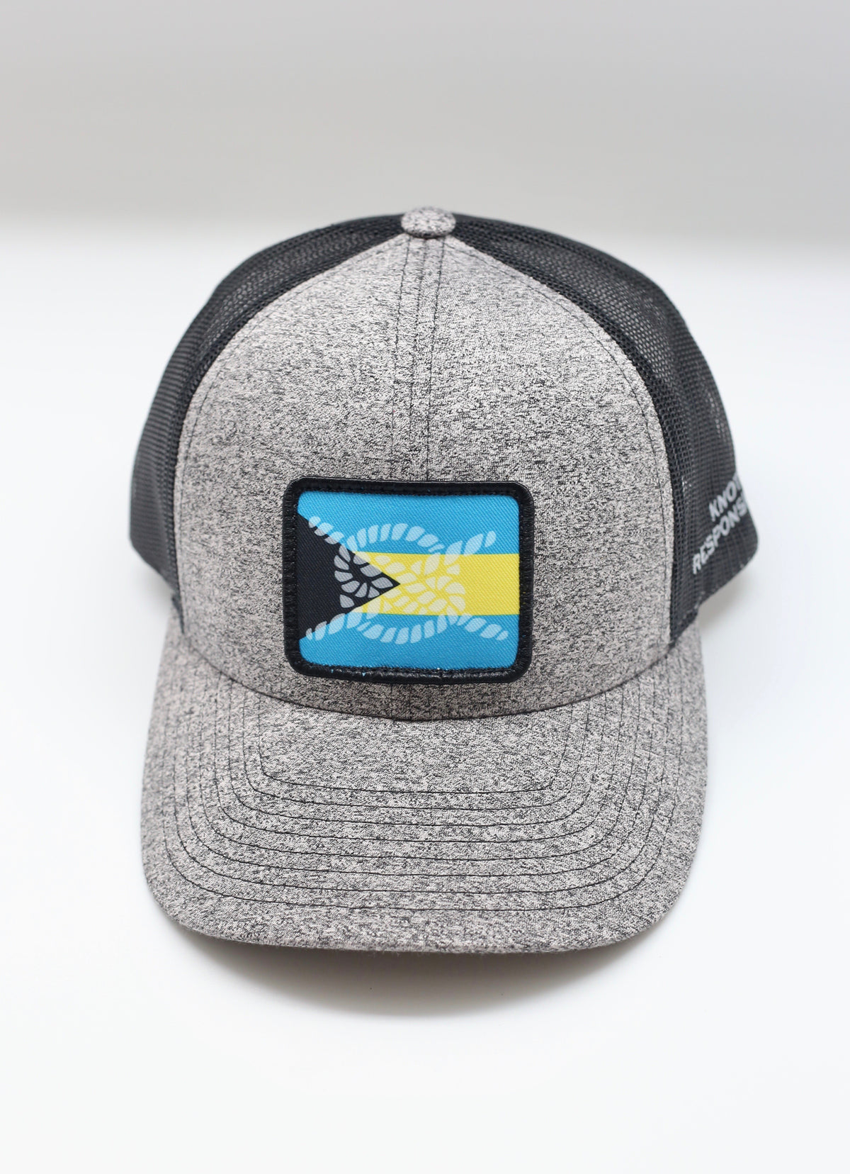 Limited Edition Abaco Strong Low Pro Trucker Hat- Grey & Black