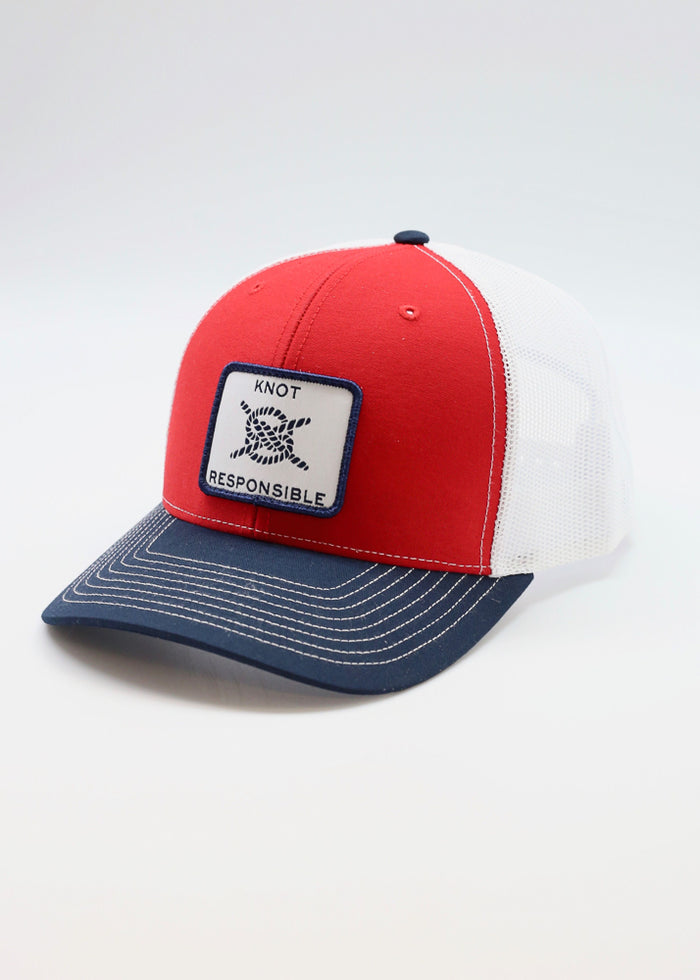 Original Trucker Hat Classic Logo - Red, White & Navy