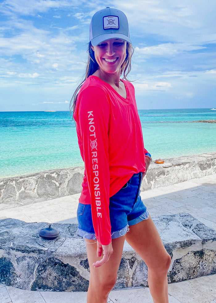 Classic Performance Long Sleeve - Hot Pink – Knot Responsible