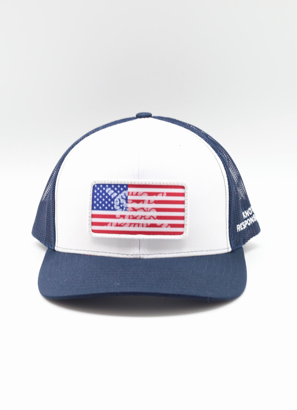 USA Patch Original Trucker Hat - Navy/White
