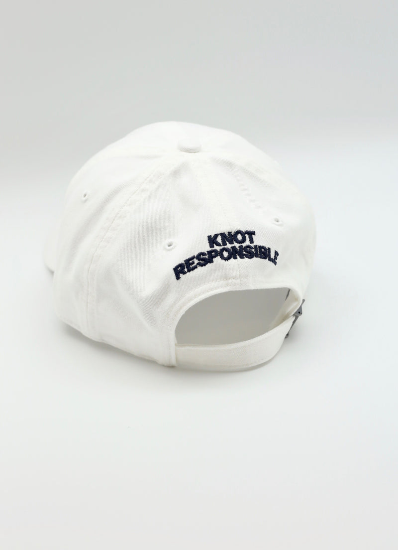 Dad Hat- White/Navy