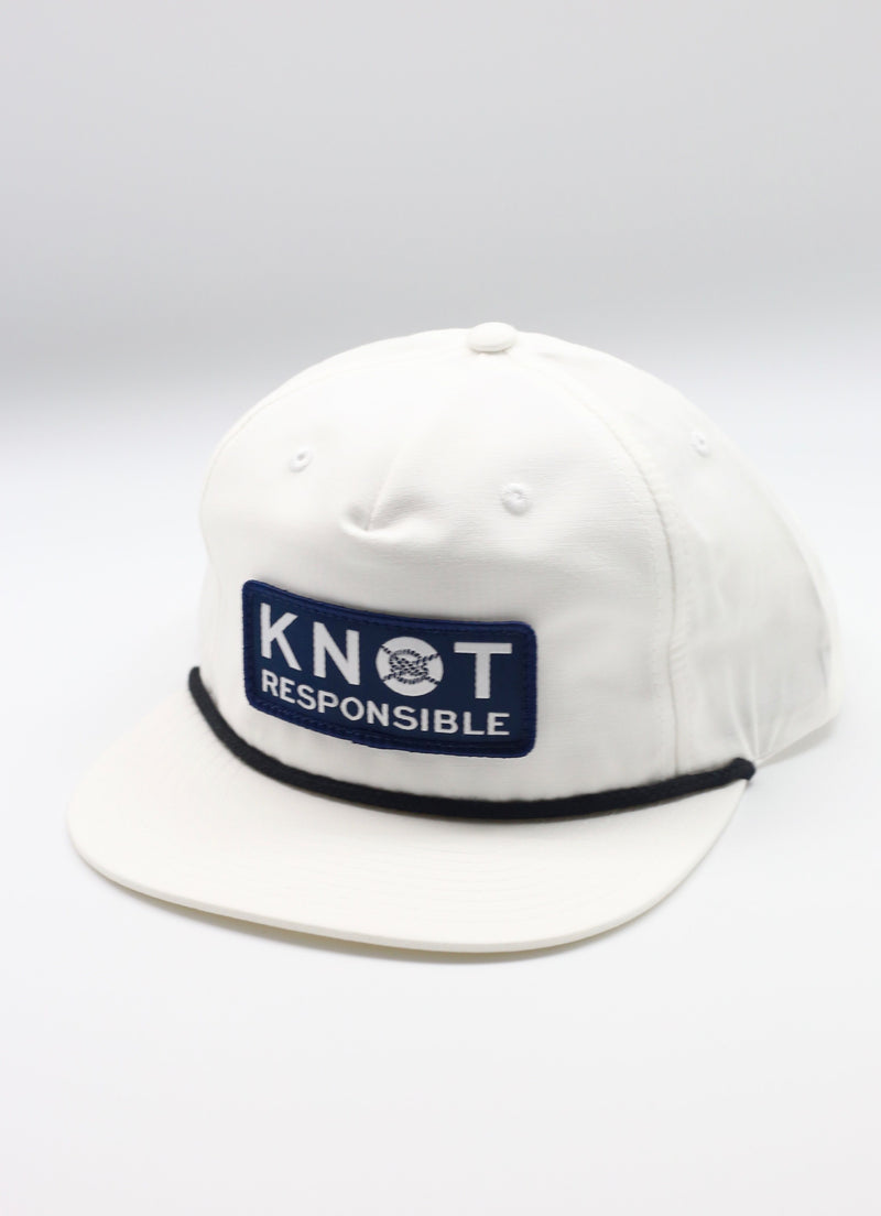 West Coast Hat - White/Navy