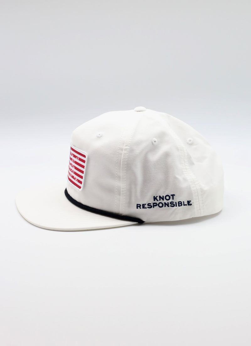 Limited Edition USA Patch West Coast Hat - White